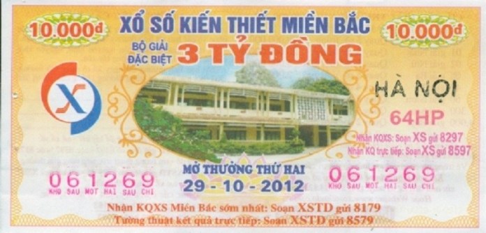 Vé số XSMB trúng thưởng phải nguyên vẹn, không chắp vá, tẩy xóa,...
